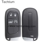 433Mhz 4A chip FCC:GQ4-54T keyless 4 button remote key for Dodge,Ram 2013-2017,Jeep 2014-2018